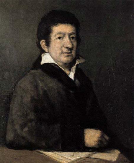 Francisco de goya y Lucientes Portrait of the Poet Sweden oil painting art